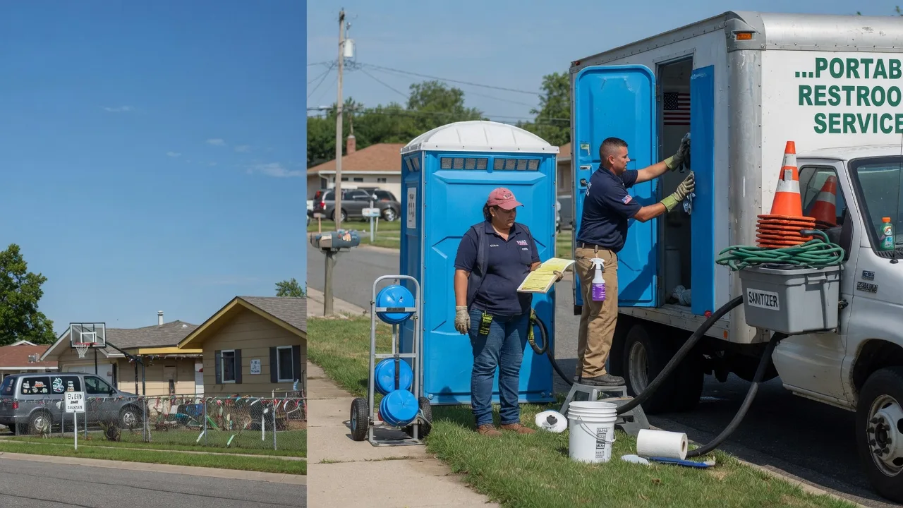 Portable Toilet Rental in Wentworth, SD near me